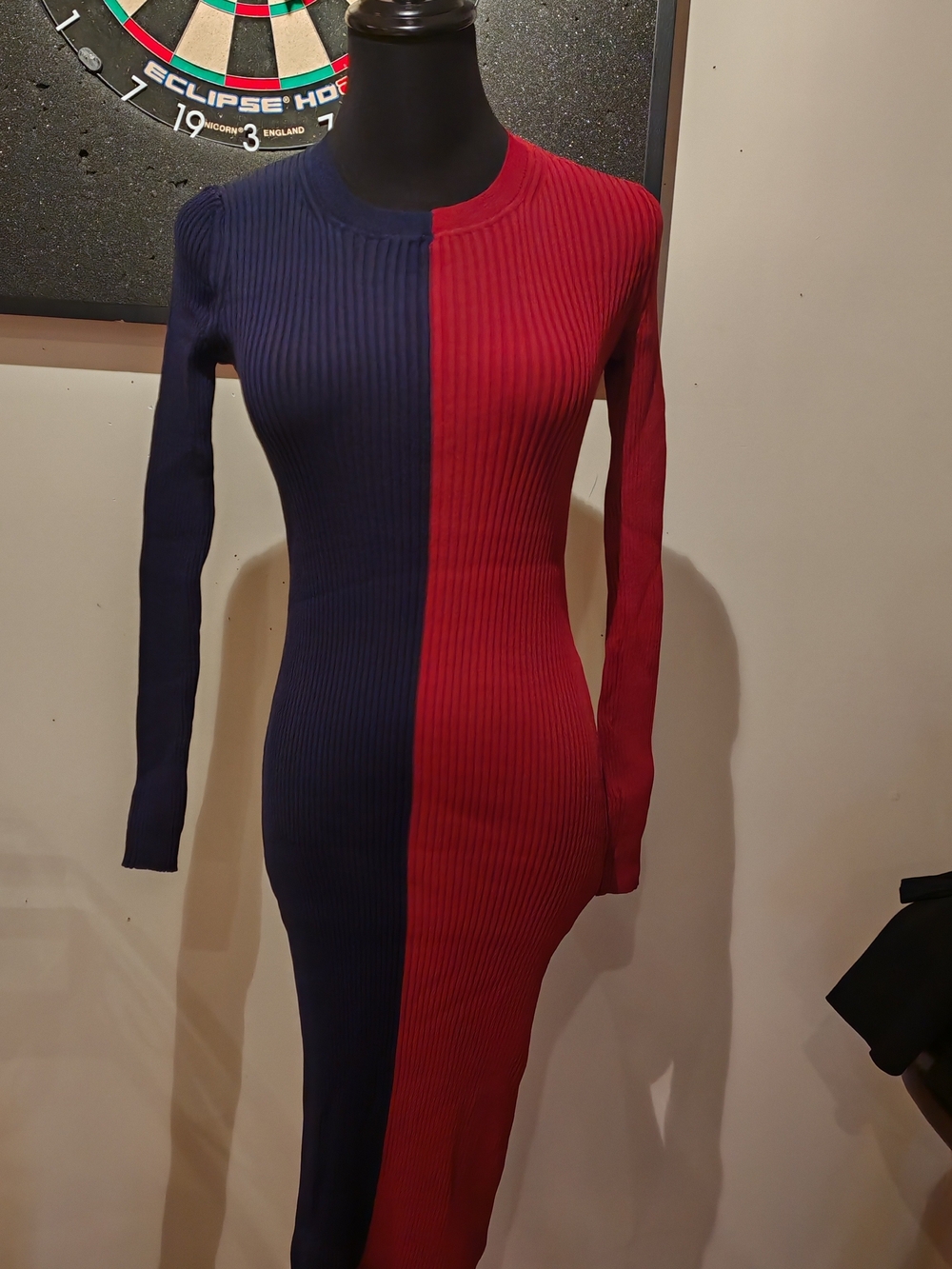 Staud Ribbed Midi Dress - Picture 12 of 16